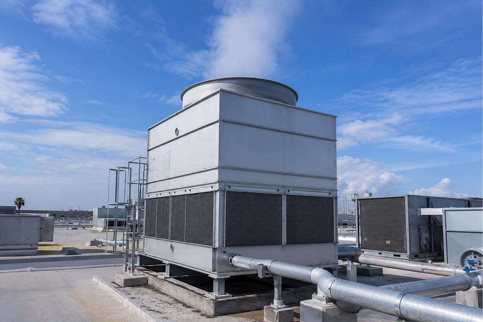 Agua desmineralizada para torres de enfriamiento industrial en Nuevo León