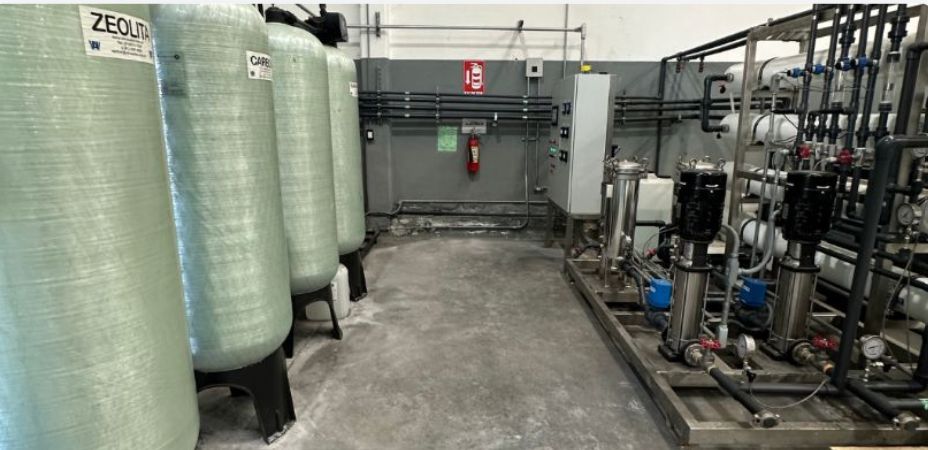 Planta de tratamiento de agua industrial INDUAGUA